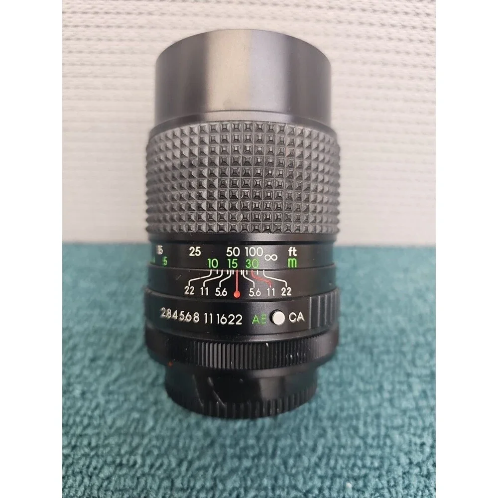 JC Penney Coated Optics 52mm 1:2.8 f=135mm Lens W/Lens Caps Minolta MD mount